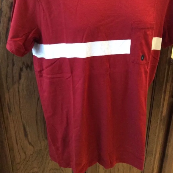 💥SOLD💥NWT Abercrombie & Fitch Chest Stripe Crew Tee - Picture 2 of 6